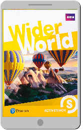 Access code Wider World Starter ActiveBook