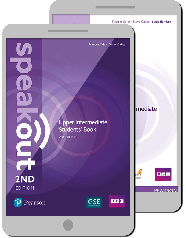 Access code Speak Out 2nd Upper-Intermediate ActiveBook with MyEnglishLab