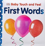Книга з тактильними елементами Baby Touch and Feel: First Words