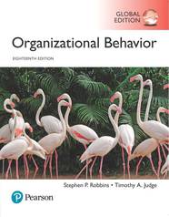 Organizational Behavior, 18th Global Edition