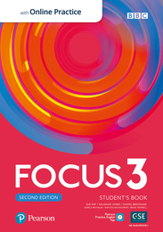 Підручник Focus 2nd Ed 3 Student's Book with Online Practice УЦІНКА