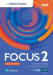 Підручник Focus 2nd Ed 2 Student's book + Online Practice УЦІНКА