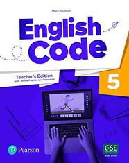 English Code 5 Teacher's book +Online Practice