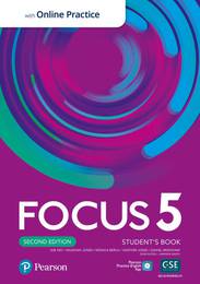 Учебник Focus 2nd Ed 5 Student's book with Online Practice УЦІНКА