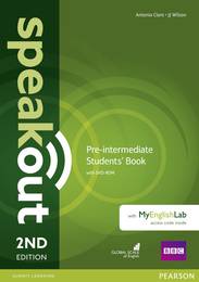 Підручник Speak Out 2nd Pre-Intermediate Student's Book with MyEnglishLab УЦІНКА