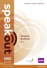 Рабочая тетрадь Speak Out 2nd Advanced Workbook with Key УЦІНКА