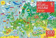Книга Usborne Atlas and Jigsaw: Europe