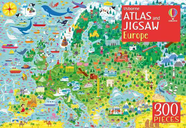 Usborne Atlas and Jigsaw: Europe