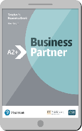 Код доступа Business Partner A2+ Teacher's Portal Access Code