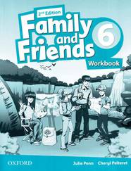 Рабочая тетрадь Family and Friends 2nd Edition 6: Workbook