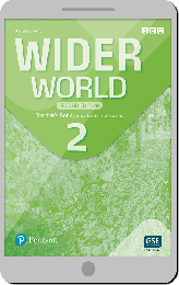 Код доступу Wider World 2nd Ed 2 Teacher's Portal Access Code