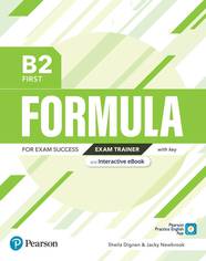 Formula B2 First Exam Trainer with Digital Resources +key +App УЦІНКА