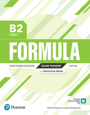 Formula B2 First Exam Trainer with Digital Resources +key +App УЦІНКА