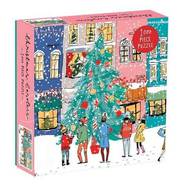 Christmas Carolers Square Boxed 1000 Piece Puzzle"