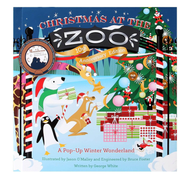 Книга Christmas at the Zoo: A Pop-Up Winter Wonderland УЦІНКА