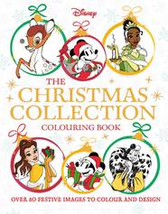 Розмальовка Disney The Christmas Collection Colouring Book