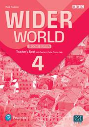 Книга для учителя Wider World 2nd Edition 4 Teacher's Book +Teachers Portal Access Code