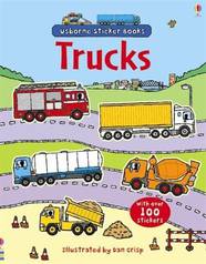 Книга First Sticker Book Trucks
