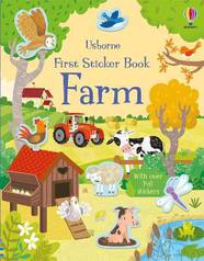 Книга First Sticker Book Farm
