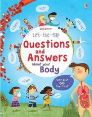 Книга з віконцями Lift-The-Flap Questions & Answers About Your Body УЦІНКА