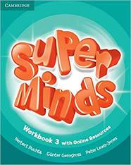 Підручник Super Minds 3 Workbook with Online Resources УЦІНКА