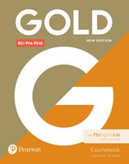 Підручник Gold New Edition B1+ Pre-First 2018 Course Book +My English Lab