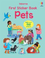 Книга First Sticker Book: Pets