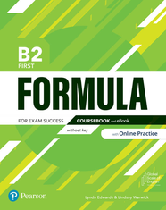 Підручник Formula B2 First Student's Book with Digital Resources + access code for workbook-key