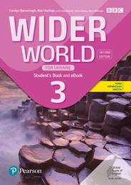 Підручник Wider World 2nd edition Ukraine 3 Student Book with Digital Resources