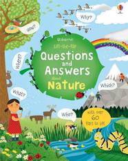 Книга з віконцями Lift-The-Flap Questions and Answers about Nature-УЦІНКА