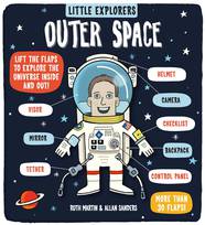 Книга с окошками Little Explorers: Outer Space-УЦІНКА