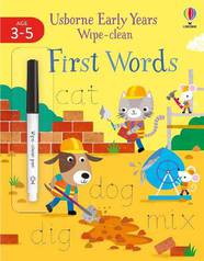 Книга Usborne Early Years Wipe-Clean: First Words