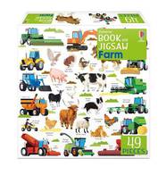 Usborne Book and Jigsaw: Farm