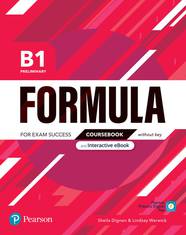 Підручник Formula B1 Preliminary Coursebook +Digital Resources -key-УЦІНКА