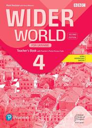 Книга для вчителя Wider World 2nd edition Ukraine 4 Teacher's Book with Teacher's Portal Access Code