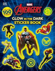 Книга Marvel Avengers Glow in the Dark Sticker Book