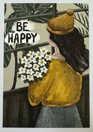 "Be happy"