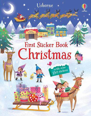 Книга First Sticker Book: Christmas