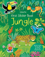 Книга First Sticker Book: Jungle
