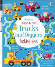 Книга Wipe-Clean Trucks and Diggers Activities