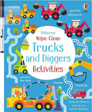 Книга Wipe-Clean Trucks and Diggers Activities