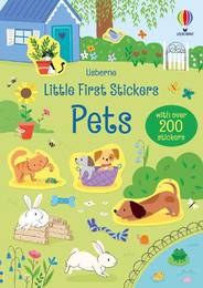 Книга Little First Stickers: Pets
