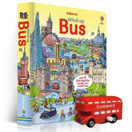 Книга Wind-up Bus Book with Slot-together Tracks