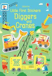 Книга Little First Stickers: Diggers and Cranes