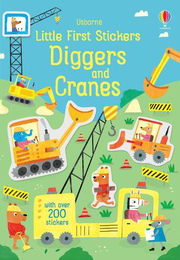 Книга Little First Stickers: Diggers and Cranes
