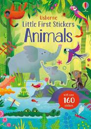Книга Little First Stickers: Animals