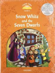 Адаптована книга Classic Tales 5: Snow White and the Seven Dwarfs with MultiROM
