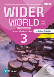 Підручник Wider World 2nd edition Ukraine 3 Student Book with access code for workbook УЦІНКА