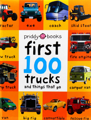 Книга First 100 Trucks Board Book