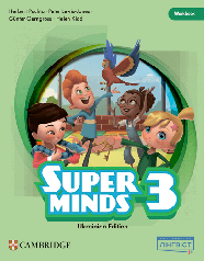 Робочий зошит Super Minds for Ukraine НУШ 3 Workbook